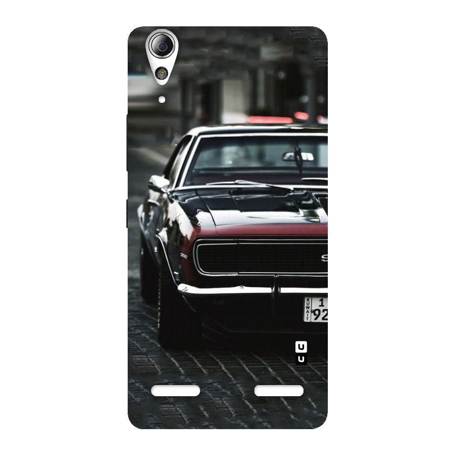 Class Vintage Car Back Case for Lenovo A6000