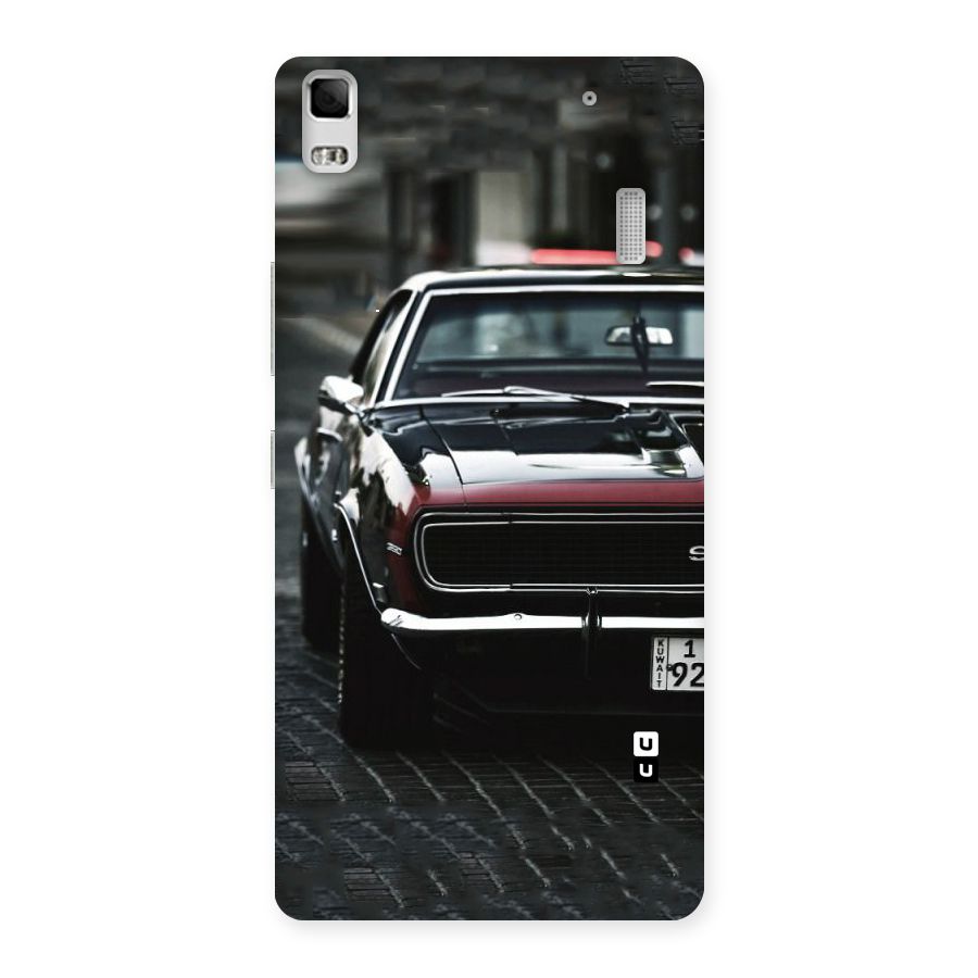 Class Vintage Car Back Case for Lenovo A7000