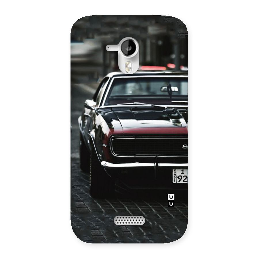 Class Vintage Car Back Case for Micromax Canvas HD A116