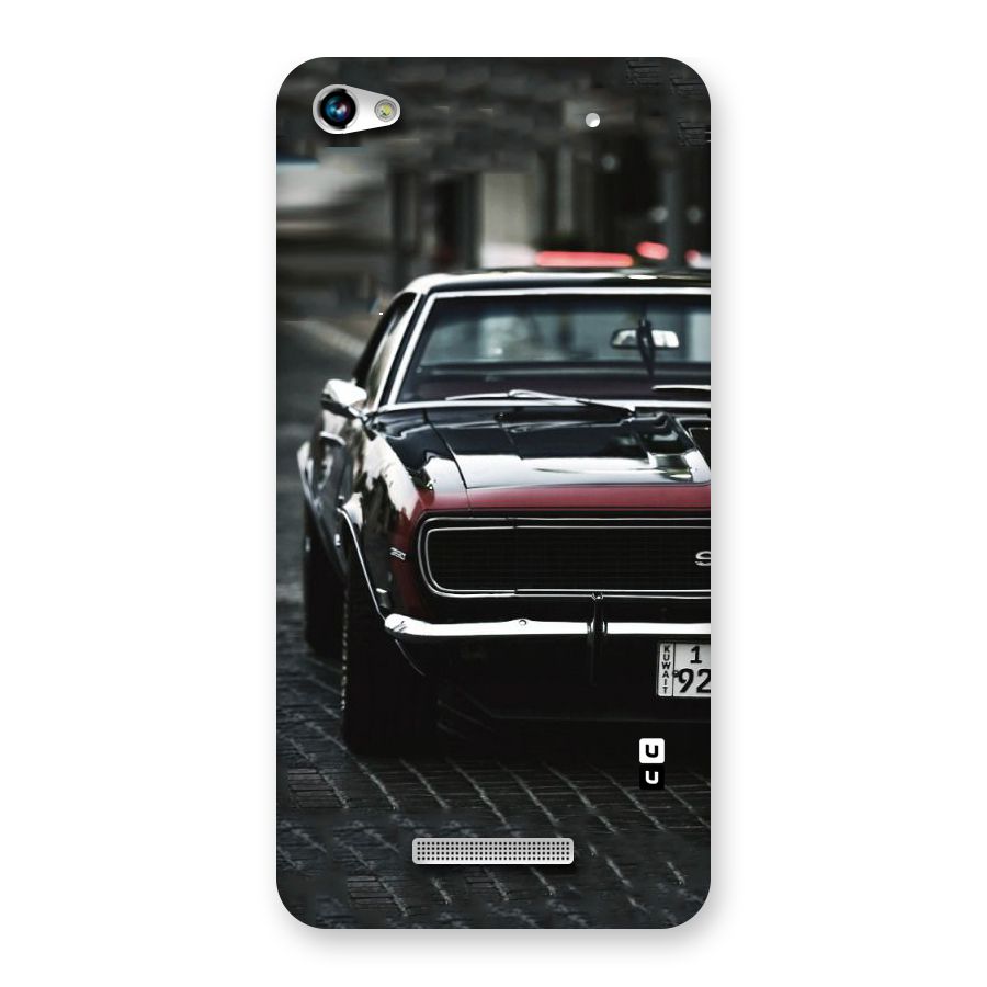 Class Vintage Car Back Case for Micromax Hue 2