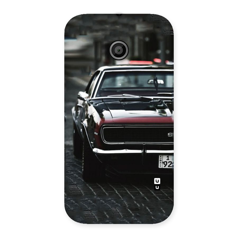 Class Vintage Car Back Case for Moto E