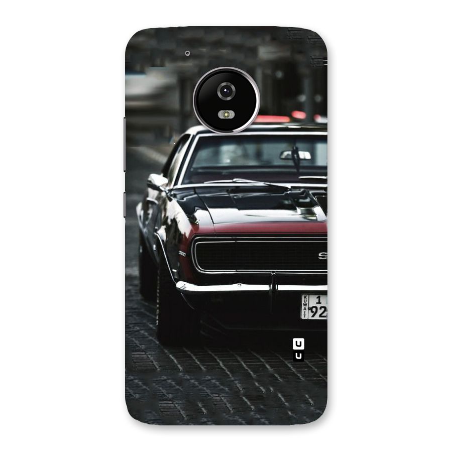Class Vintage Car Back Case for Moto G5