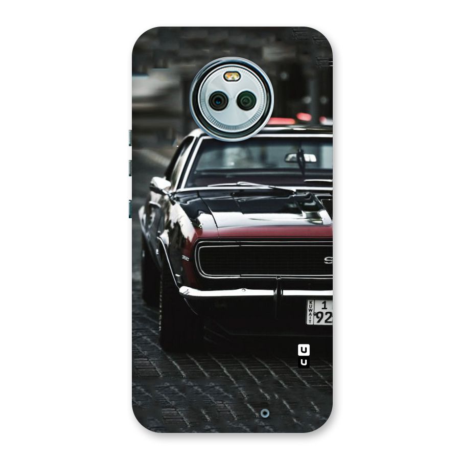 Class Vintage Car Back Case for Moto X4