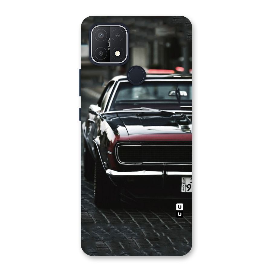 Class Vintage Car Back Case for Oppo A15s