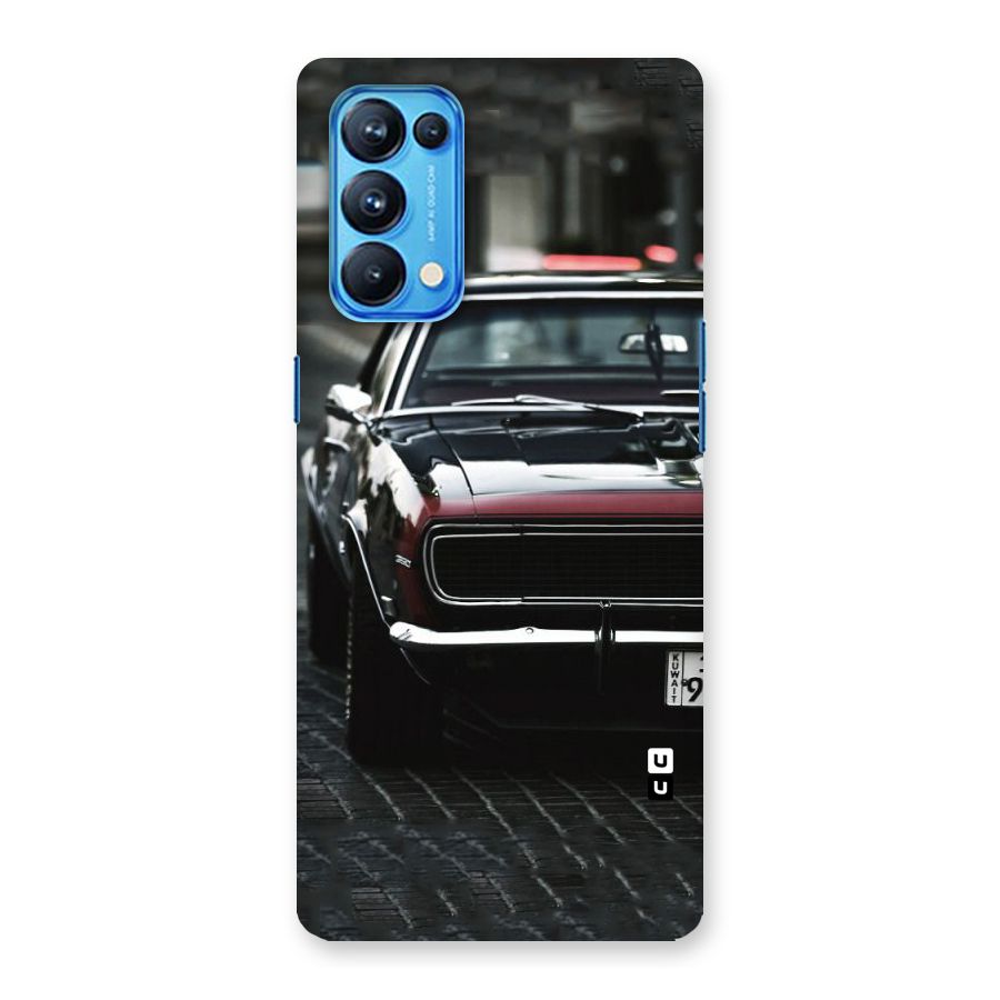 Class Vintage Car Back Case for Oppo Reno5 Pro 5G