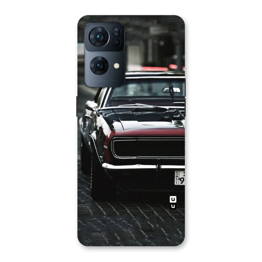Class Vintage Car Back Case for Oppo Reno7 Pro 5G