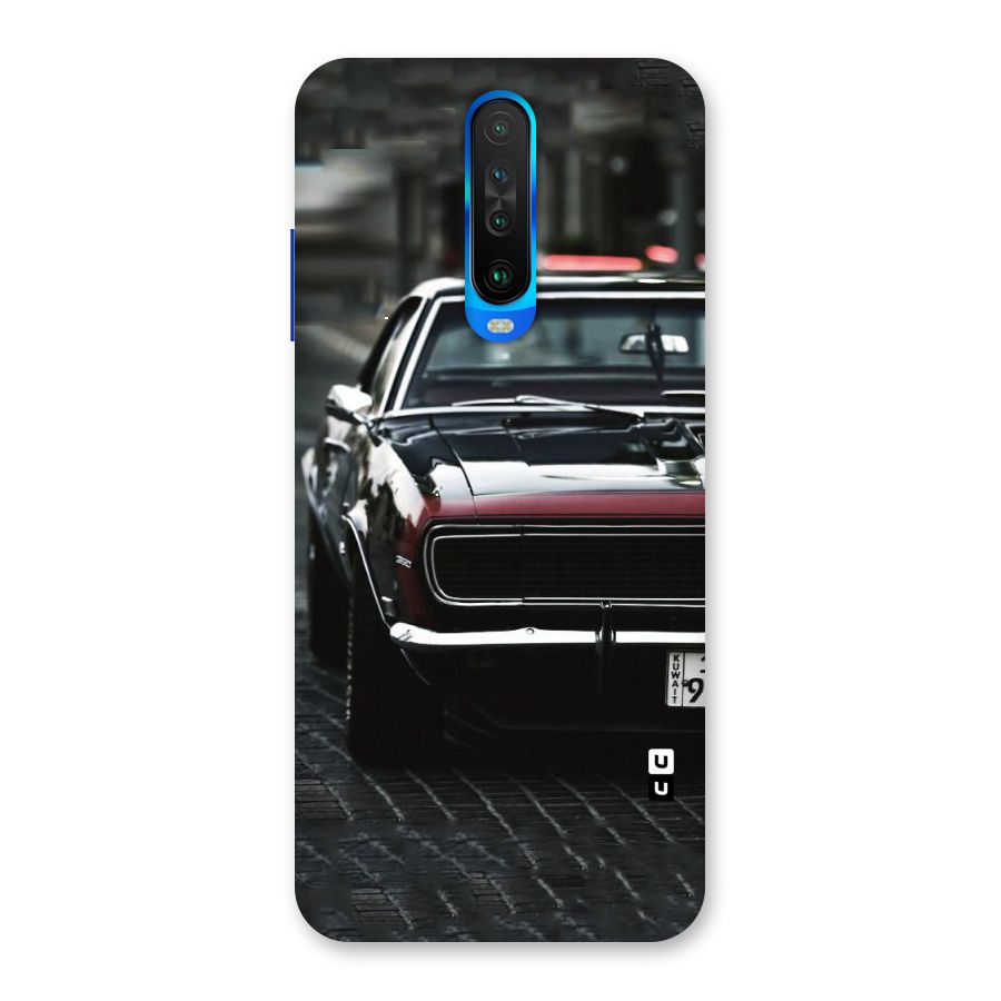 Class Vintage Car Back Case for Poco X2