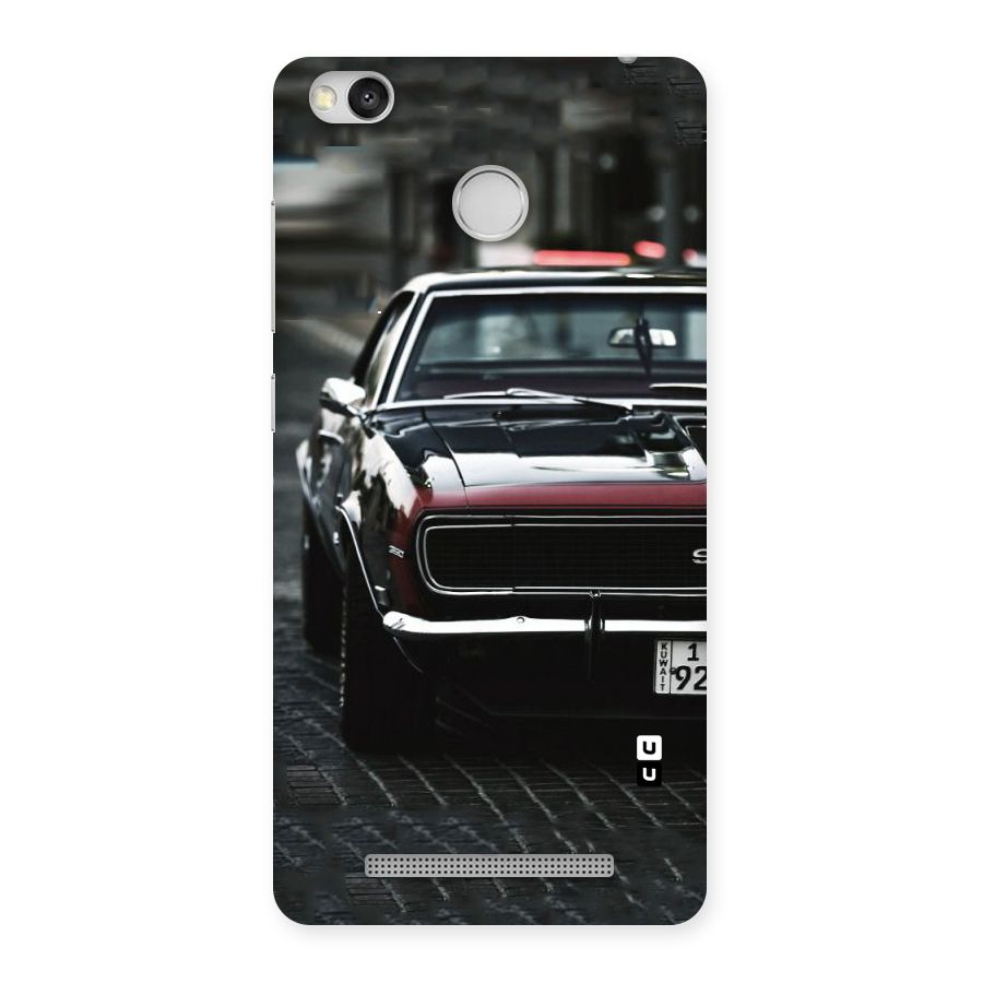 Class Vintage Car Back Case for Redmi 3S Prime
