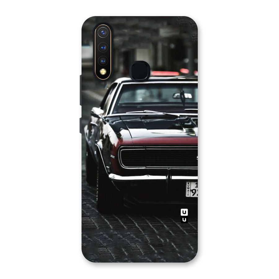 Class Vintage Car Back Case for Vivo U20