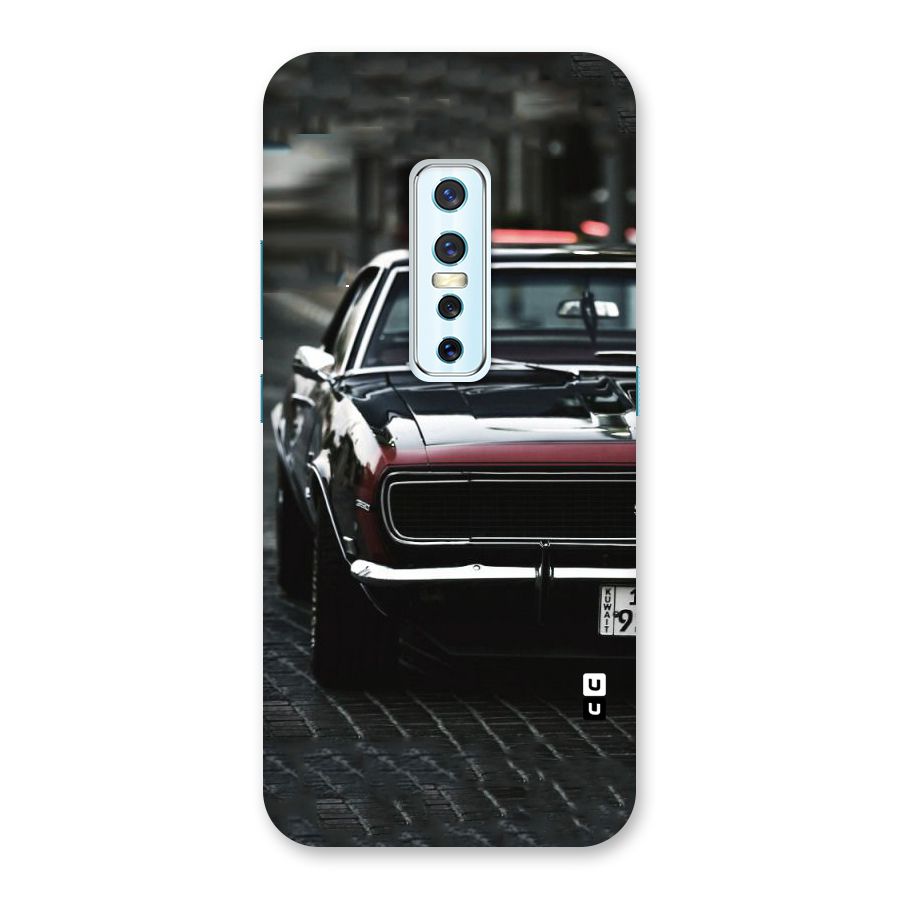 Class Vintage Car Back Case for Vivo V17 Pro