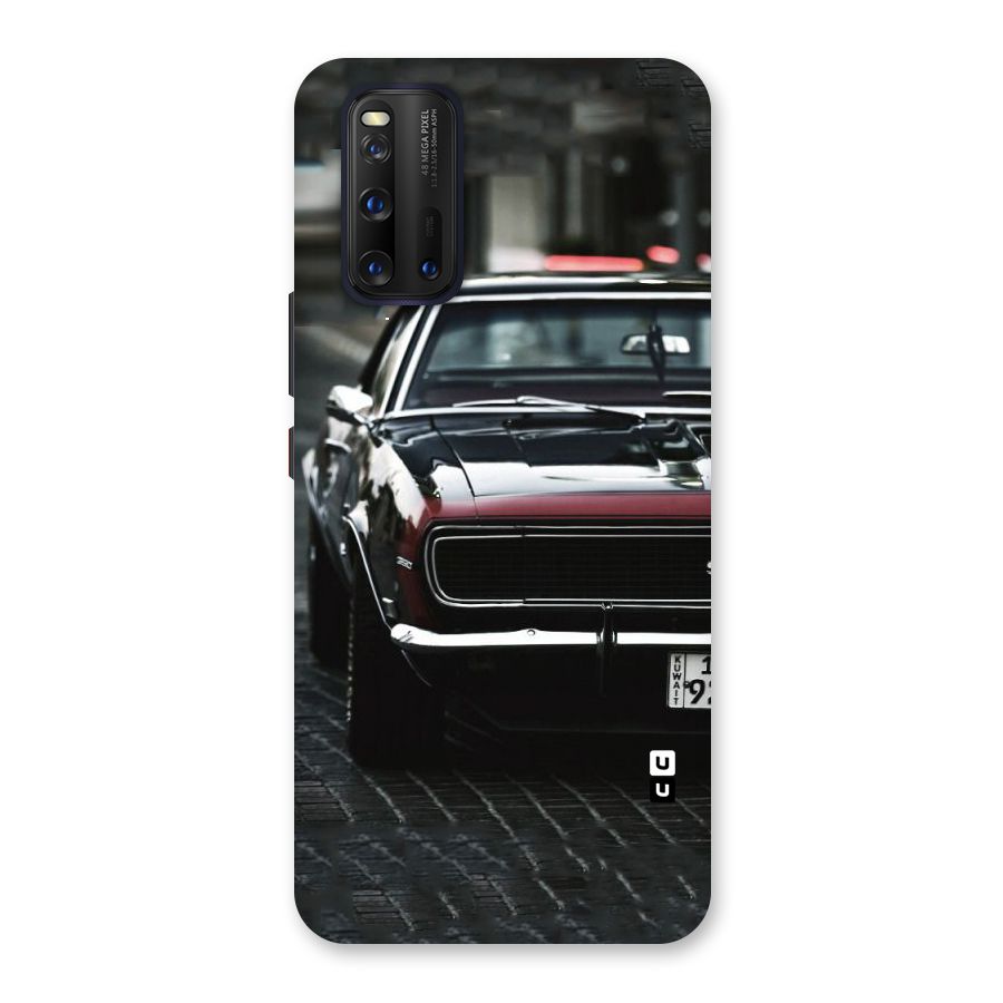 Class Vintage Car Back Case for Vivo iQOO 3