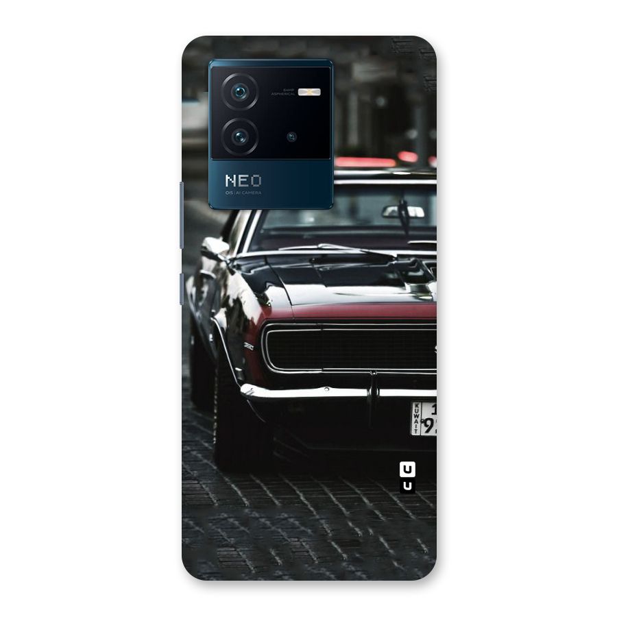 Class Vintage Car Back Case for Vivo iQOO Neo 6 5G