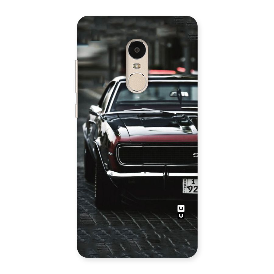 Class Vintage Car Back Case for Xiaomi Redmi Note 4