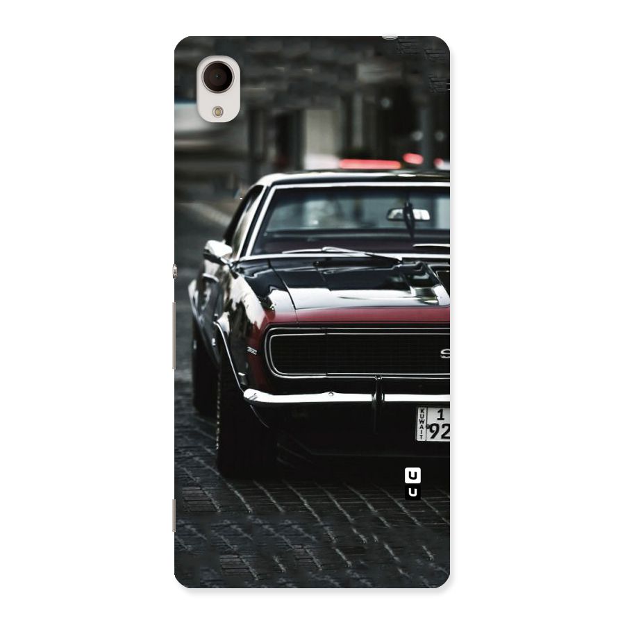 Class Vintage Car Back Case for Xperia M4 Aqua