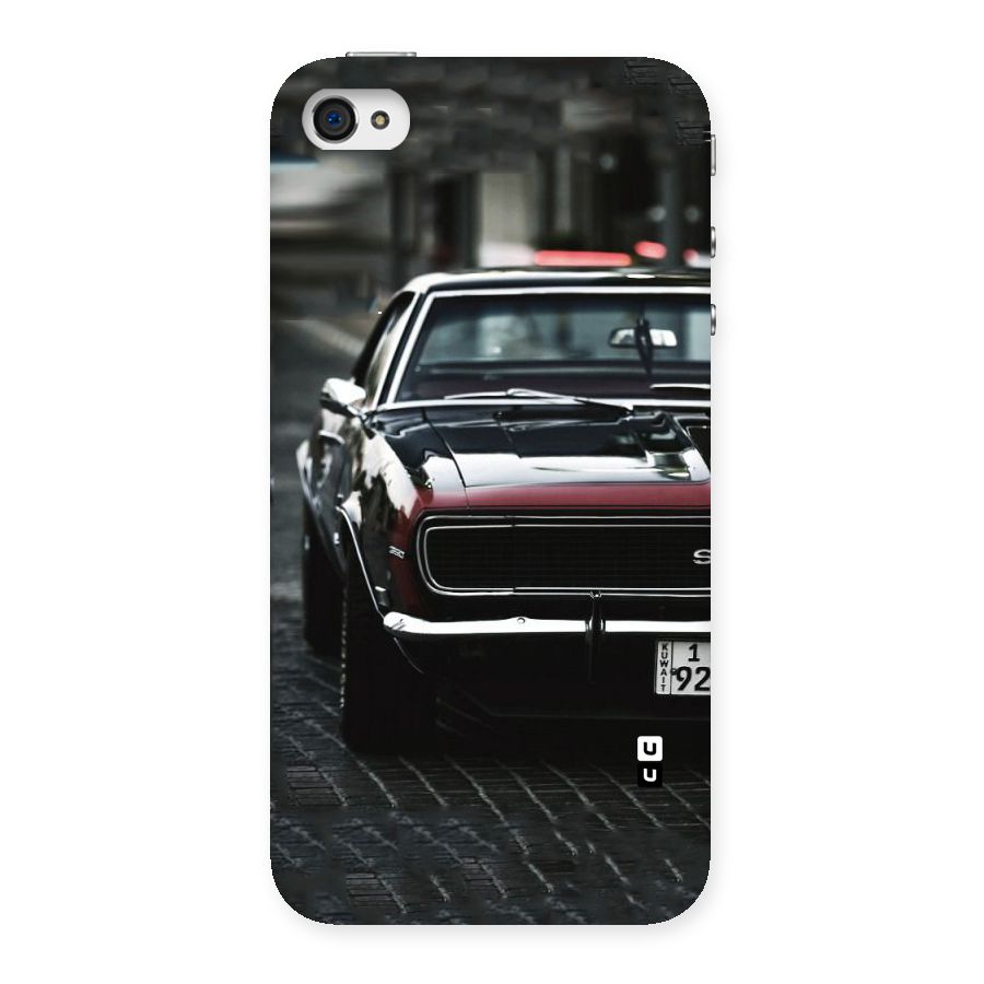 Class Vintage Car Back Case for iPhone 4 4s