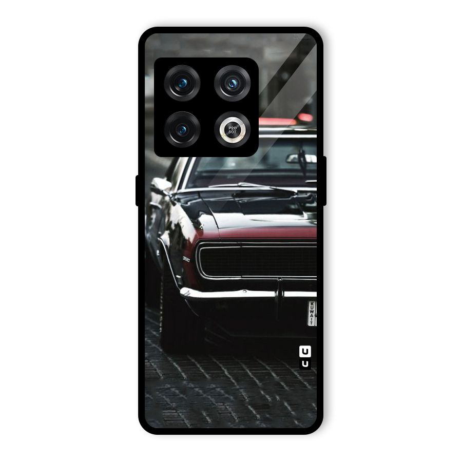 Class Vintage Car Glass Back Case for OnePlus 10 Pro 5G