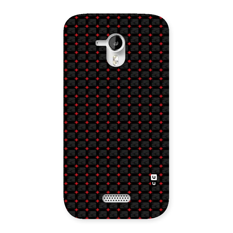 Class With Polka Back Case for Micromax Canvas HD A116