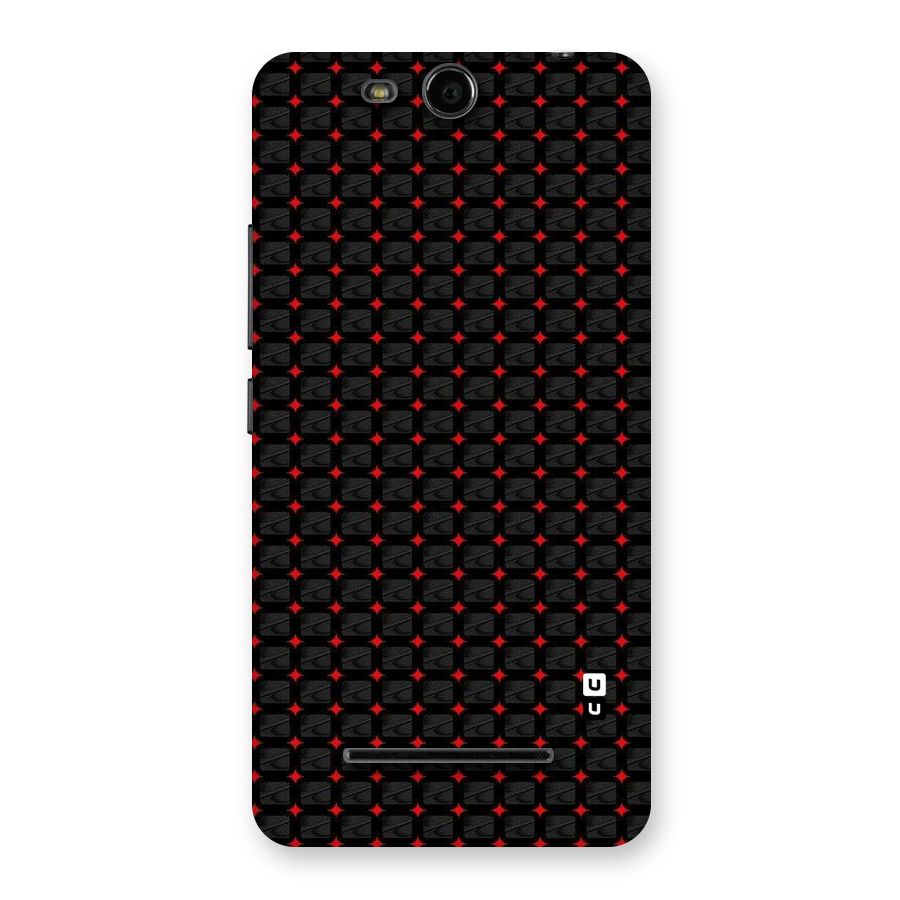 Class With Polka Back Case for Micromax Canvas Juice 3 Q392