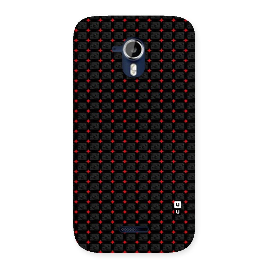 Class With Polka Back Case for Micromax Canvas Magnus A117
