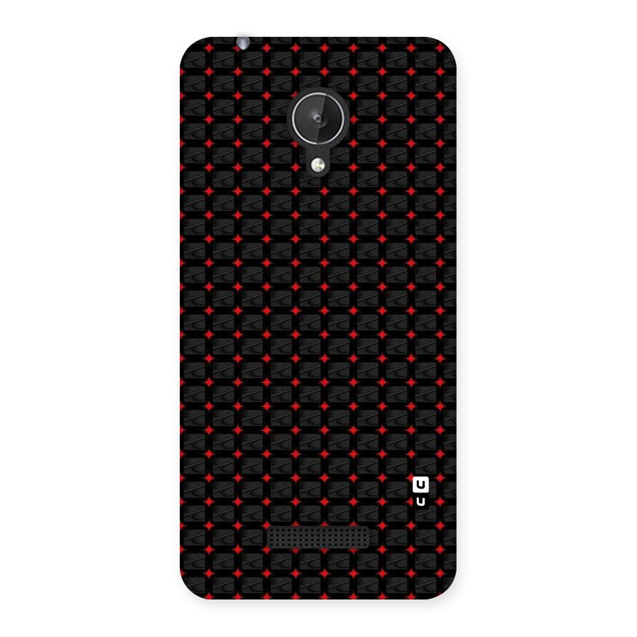 Class With Polka Back Case for Micromax Canvas Spark Q380
