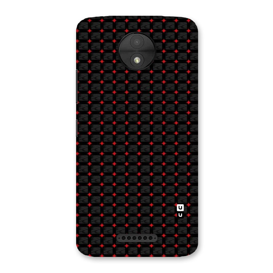 Class With Polka Back Case for Moto C