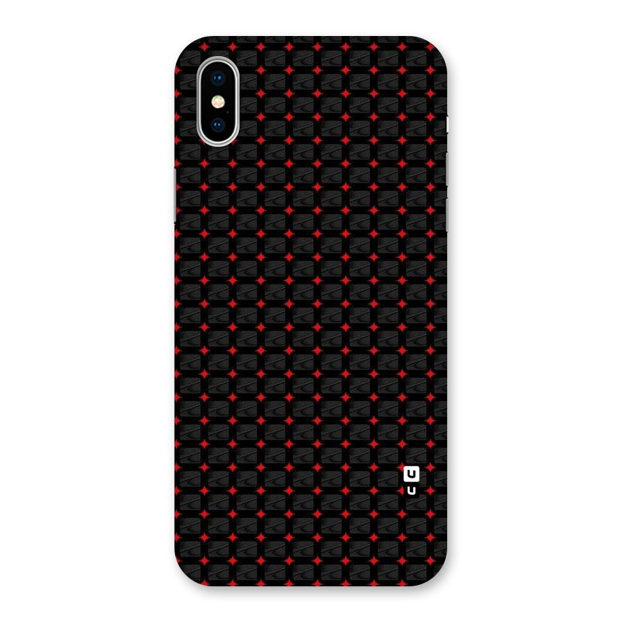 Class With Polka Back Case for iPhone X