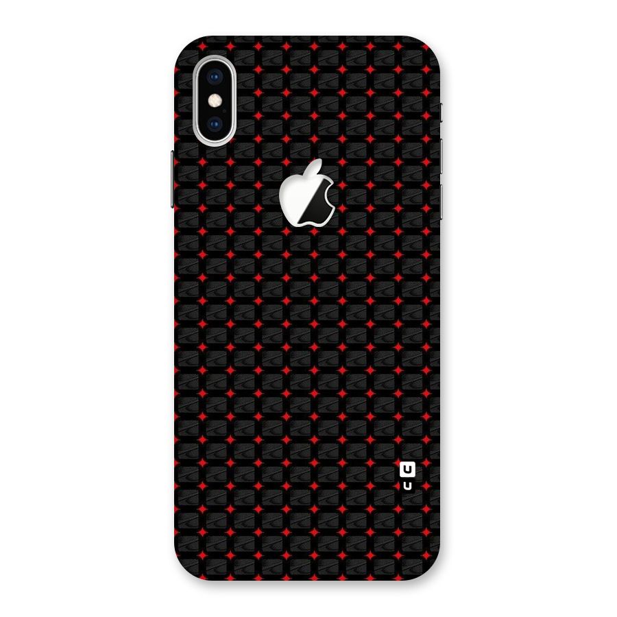 Class With Polka Back Case for iPhone XS Max Apple Cut
