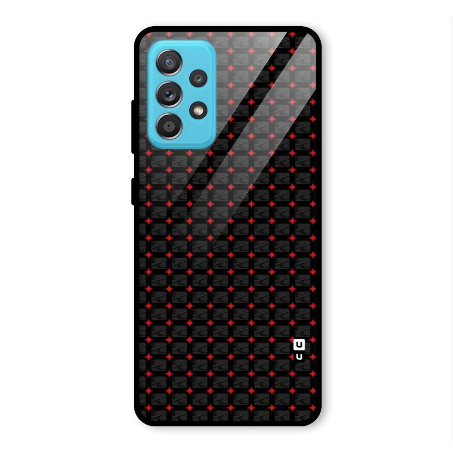 Class With Polka Glass Back Case for Galaxy A52s 5G