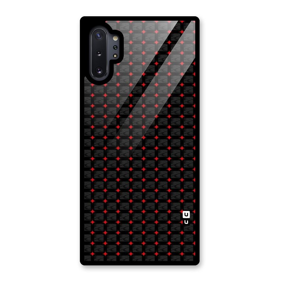 Class With Polka Glass Back Case for Galaxy Note 10 Plus