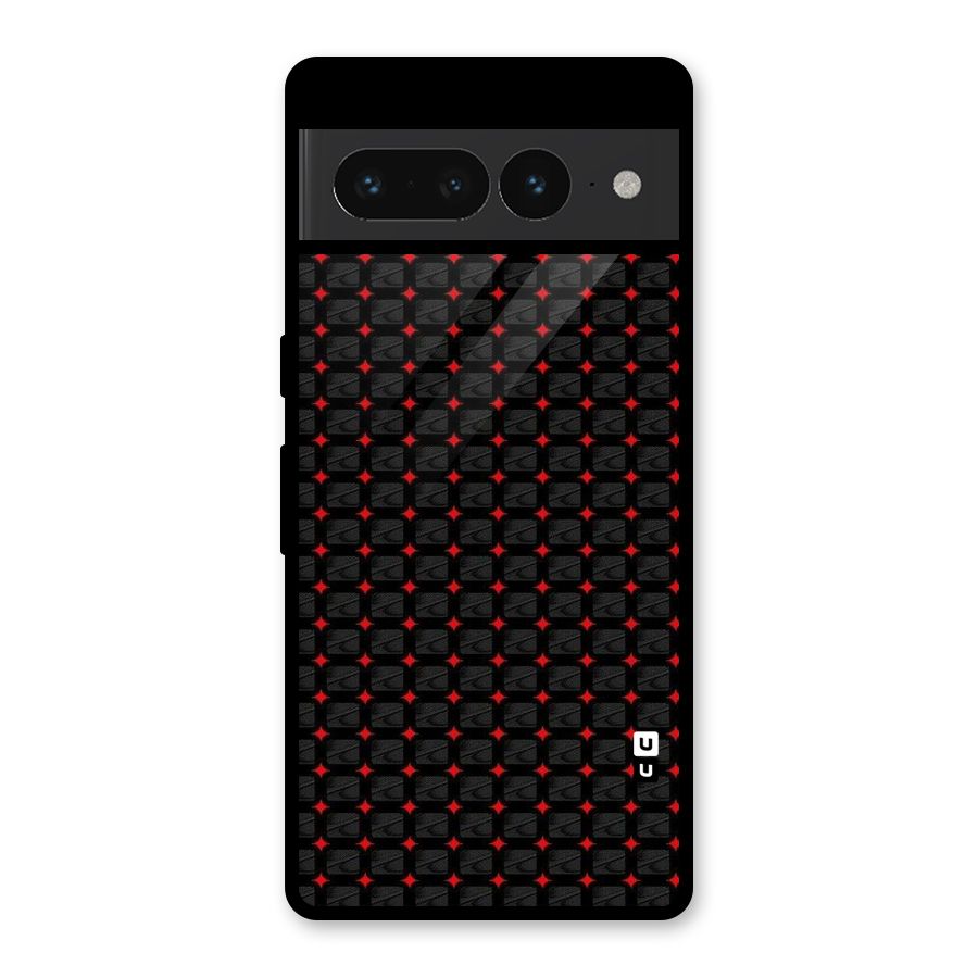 Class With Polka Glass Back Case for Google Pixel 7 Pro