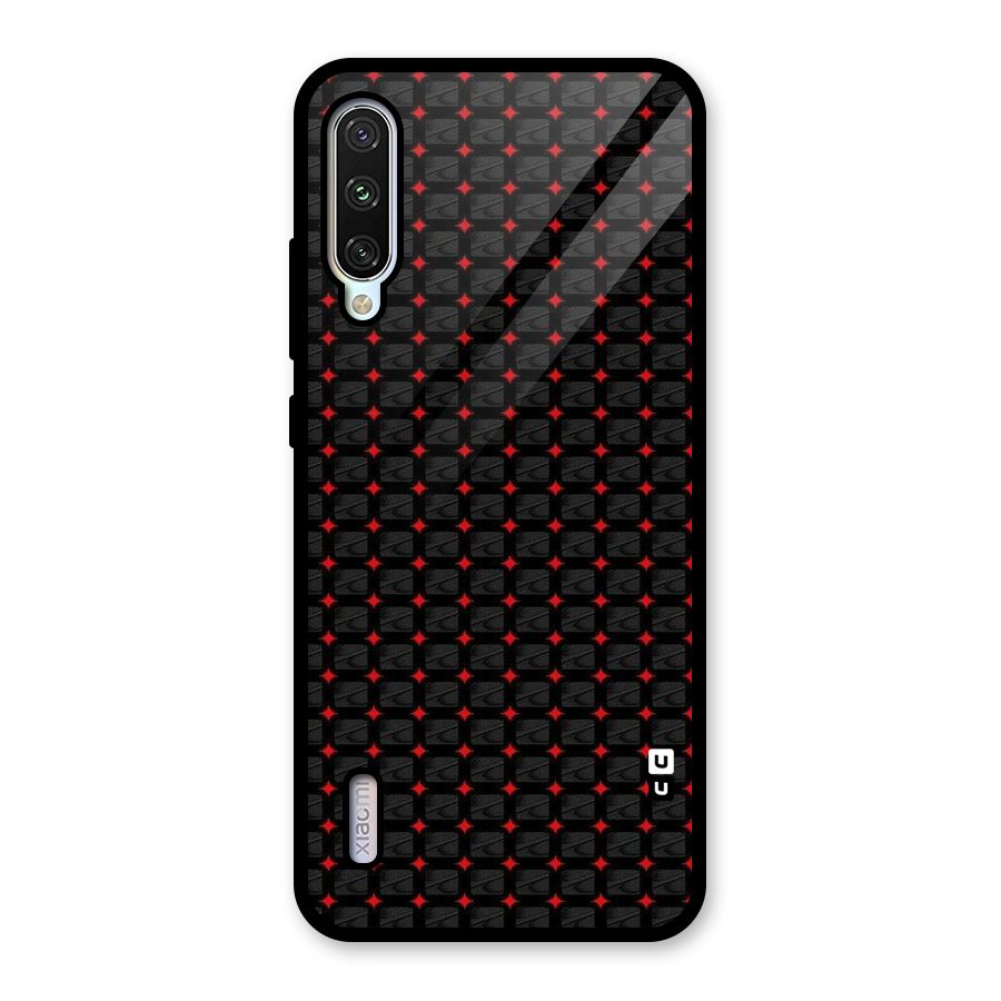 Class With Polka Glass Back Case for Mi A3