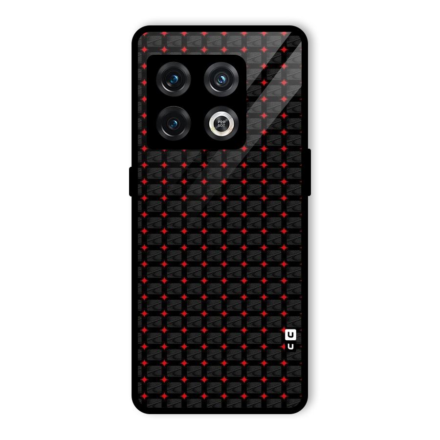 Class With Polka Glass Back Case for OnePlus 10 Pro 5G