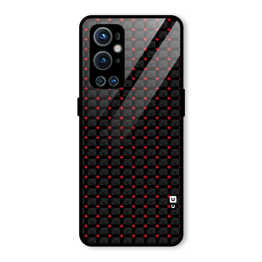 Class With Polka Glass Back Case for OnePlus 9 Pro