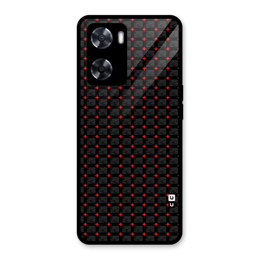 Class With Polka Glass Back Case for Oppo A57 2022