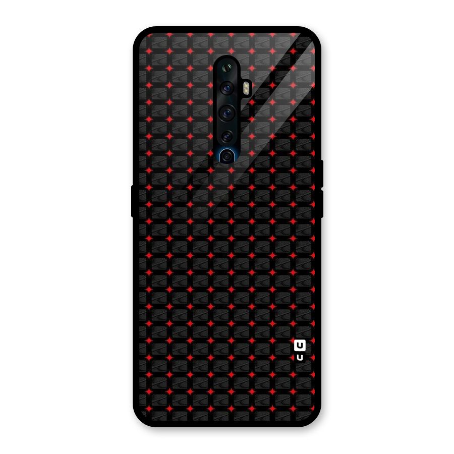 Class With Polka Glass Back Case for Oppo Reno2 F