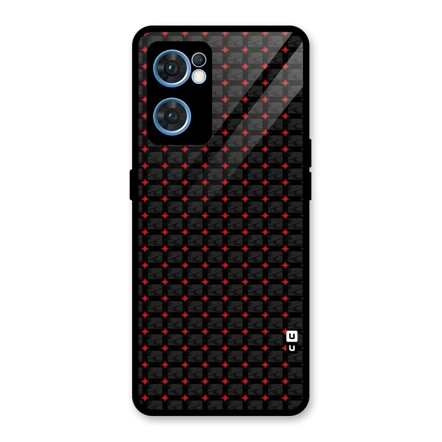 Class With Polka Glass Back Case for Oppo Reno7 5G