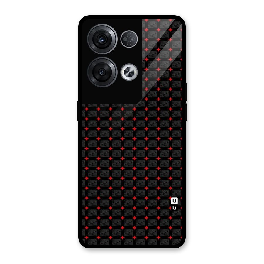 Class With Polka Glass Back Case for Oppo Reno8 Pro 5G