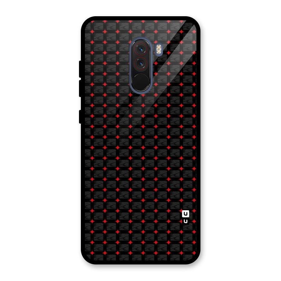 Class With Polka Glass Back Case for Poco F1