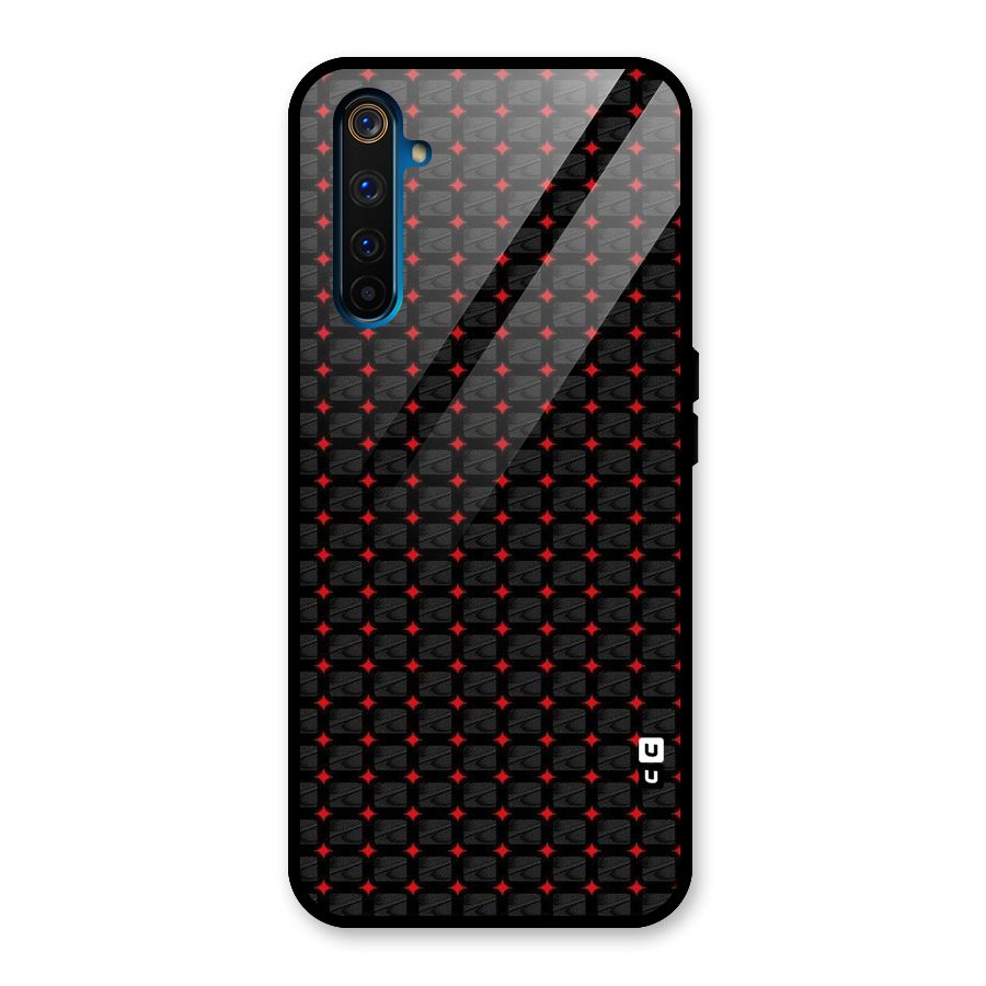 Class With Polka Glass Back Case for Realme 6 Pro