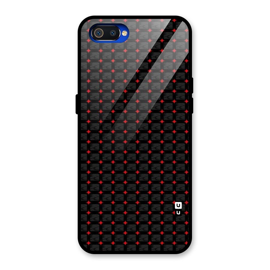 Class With Polka Glass Back Case for Realme C2