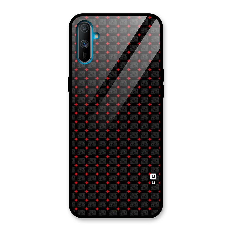 Class With Polka Glass Back Case for Realme C3