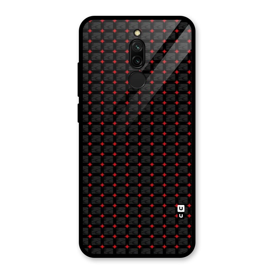 Class With Polka Glass Back Case for Redmi 8