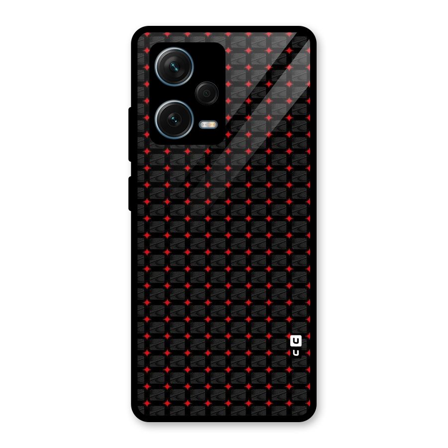 Class With Polka Glass Back Case for Redmi Note 12 Pro Plus 5G