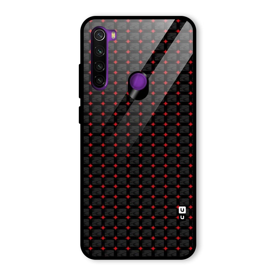 Class With Polka Glass Back Case for Redmi Note 8