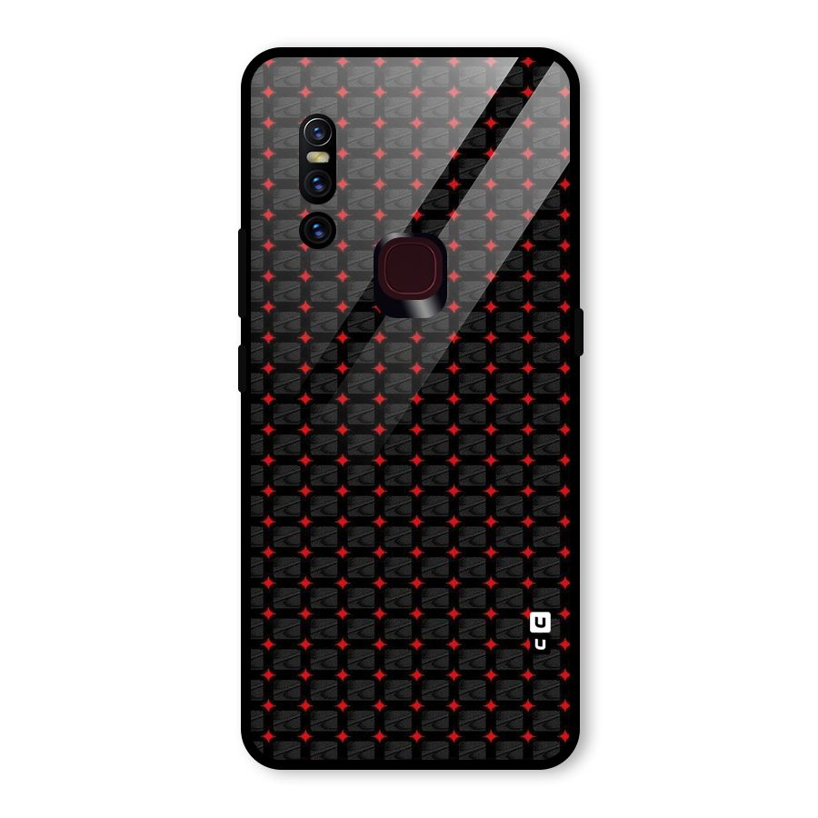 Class With Polka Glass Back Case for Vivo V15