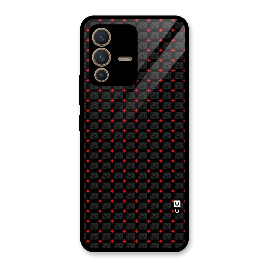 Class With Polka Glass Back Case for Vivo V23 5G