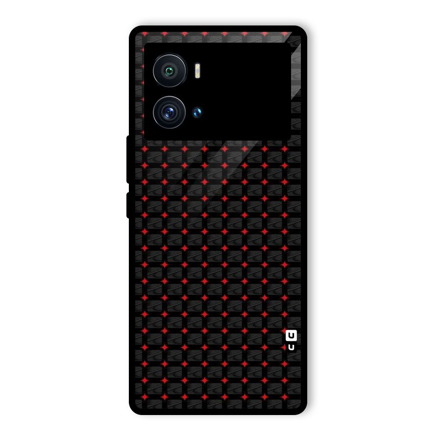 Class With Polka Glass Back Case for Vivo iQOO 9 Pro