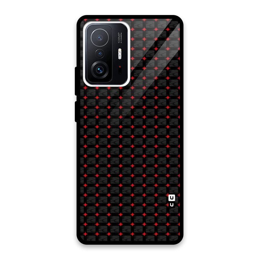 Class With Polka Glass Back Case for Xiaomi 11T Pro