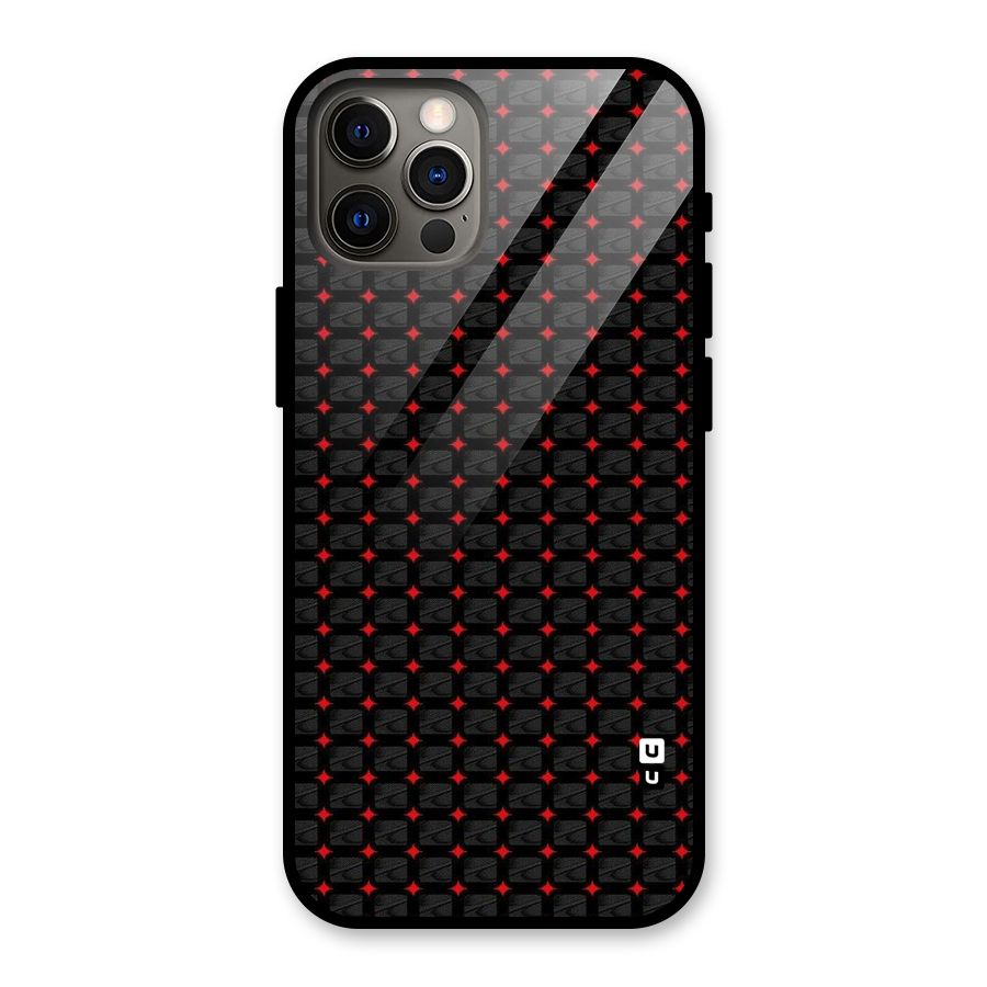 Class With Polka Glass Back Case for iPhone 12 Pro
