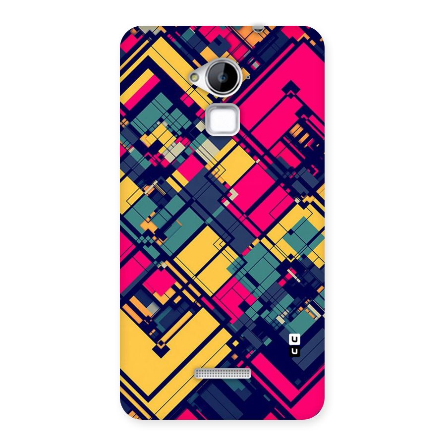 Classic Abstract Coloured Back Case for Coolpad Note 3